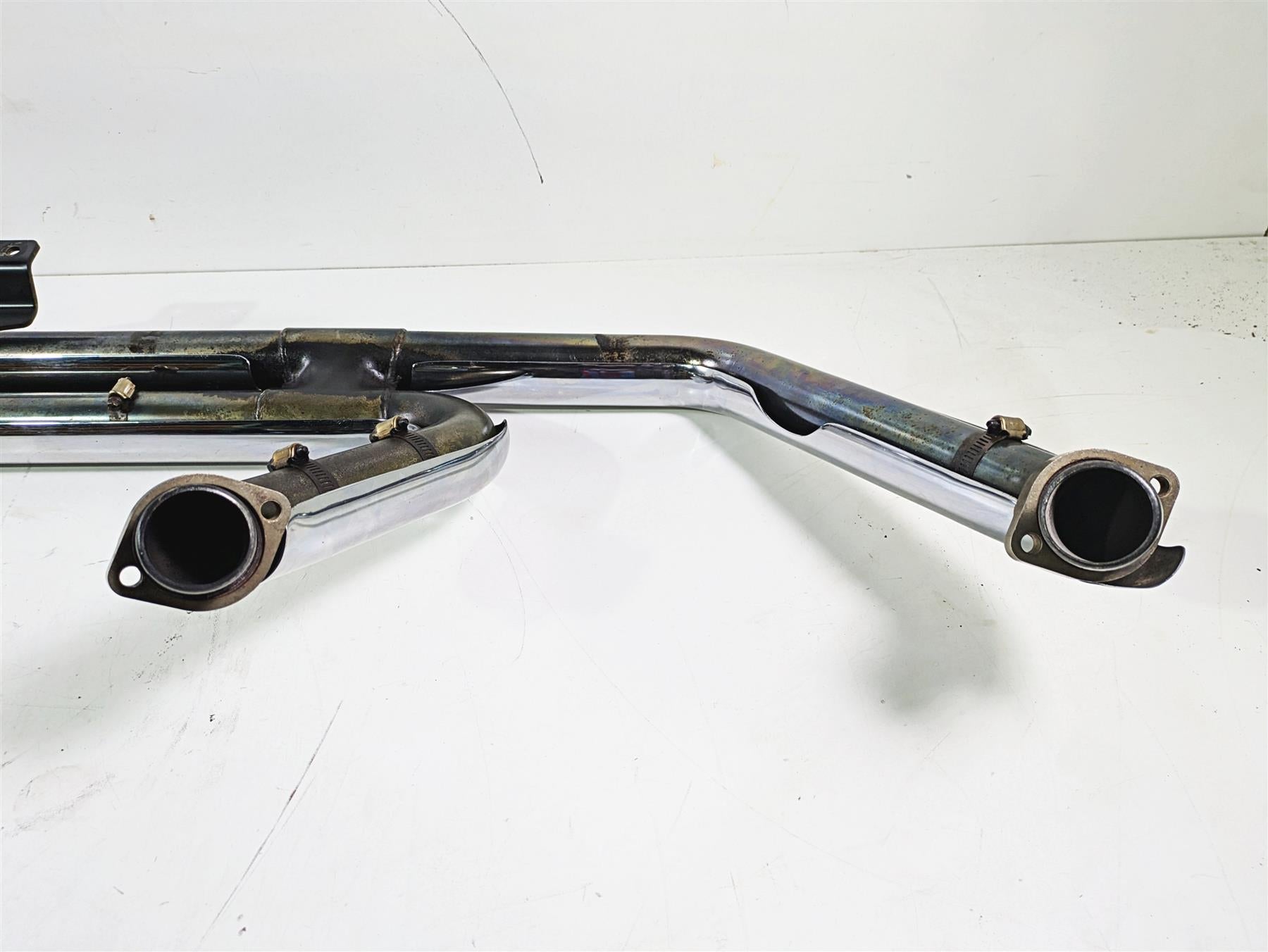 2004 Harley FLSTCI Softail Heritage Vance Hines Long Shots Exhaust System 17811 {{ shop.shopifyCountryName }} - Mototech271