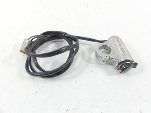 2016 Harley FXDL Dyna Low Rider Auxiliary 12V Chrome Charger Power Port 69200855 | Mototech271