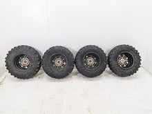 Load image into Gallery viewer, 2021 Kawasaki Teryx KRX KRF 1000 15x8 Oem Wheel Maxxis Tire Set 49058-0729
