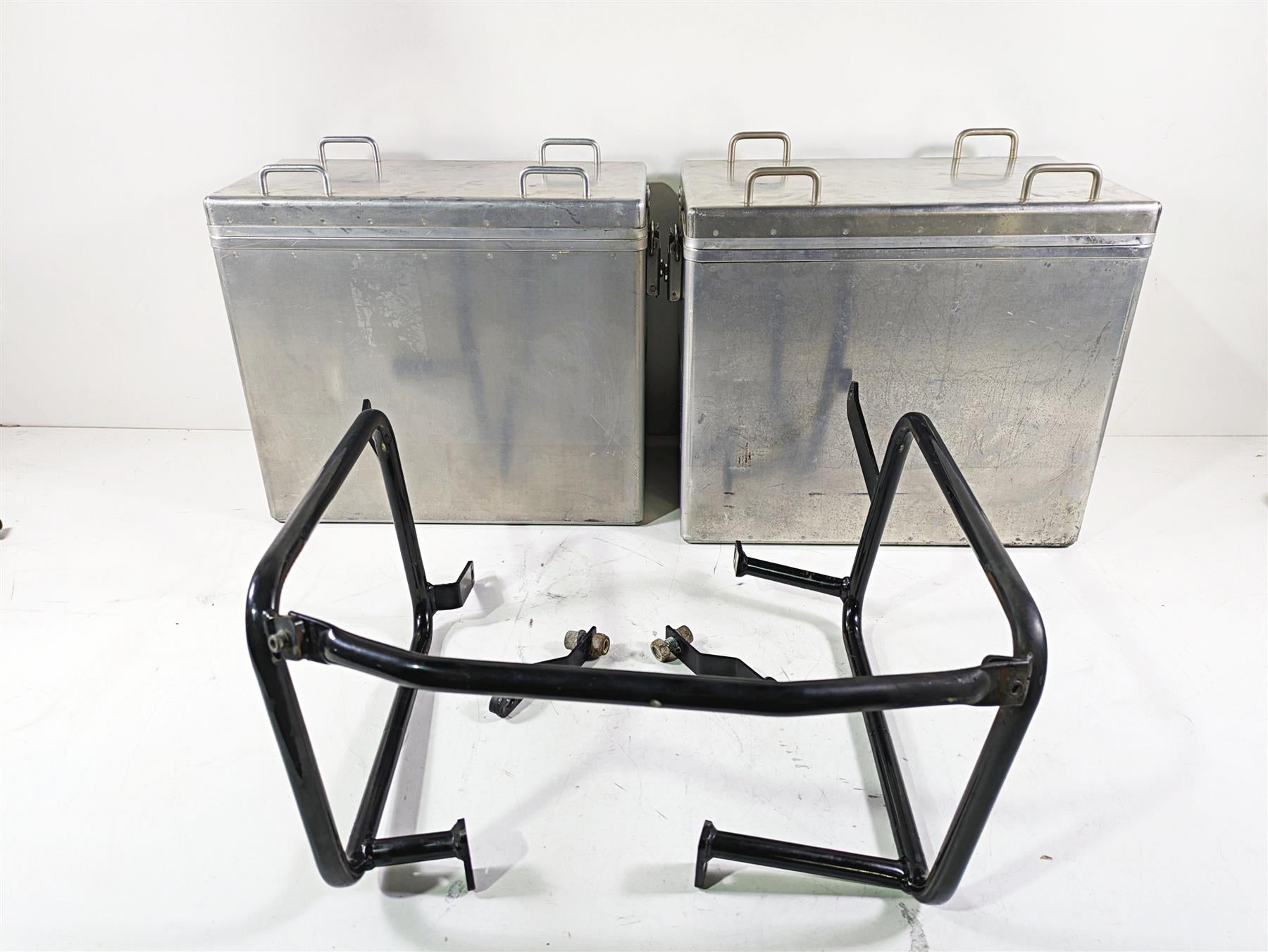 2004 BMW R1150GS R21 Touratech Zega 39L 45L Aluminum Saddle Bag & Rack Set {{ shop.shopifyCountryName }} - Mototech271