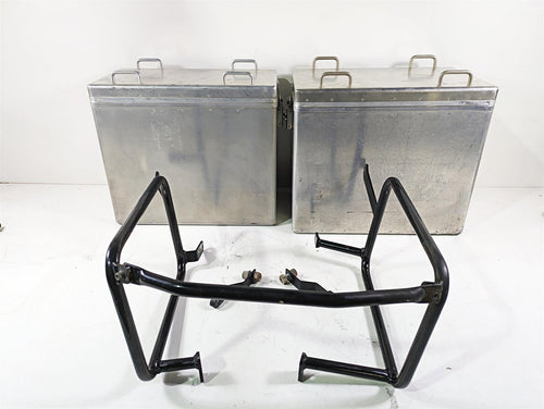 2004 BMW R1150GS R21 Touratech Zega 39L 45L Aluminum Saddle Bag & Rack Set | Mototech271