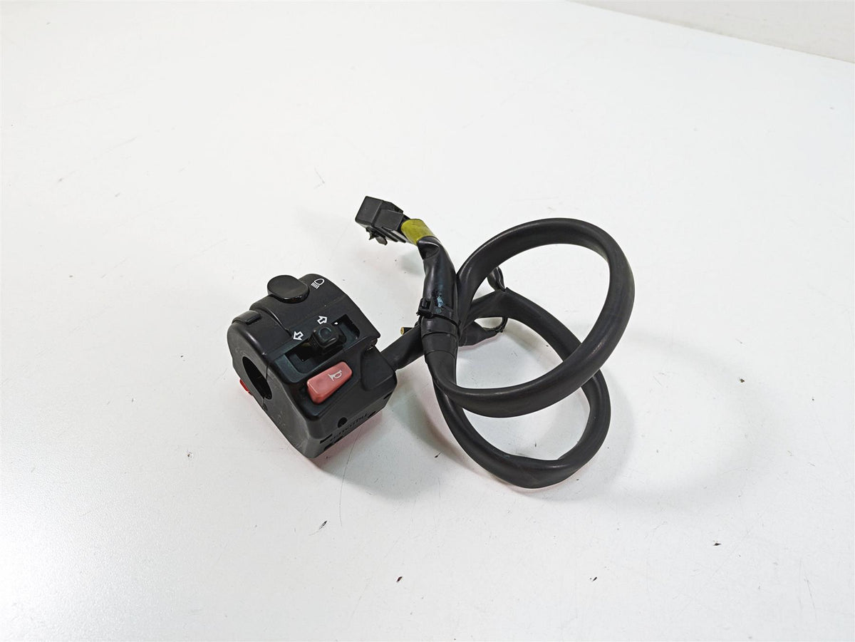 2012 Triumph Tiger 800XC ABS Left Hand Turn Signal Control Switch T2504519 {{ shop.shopifyCountryName }} - Mototech271