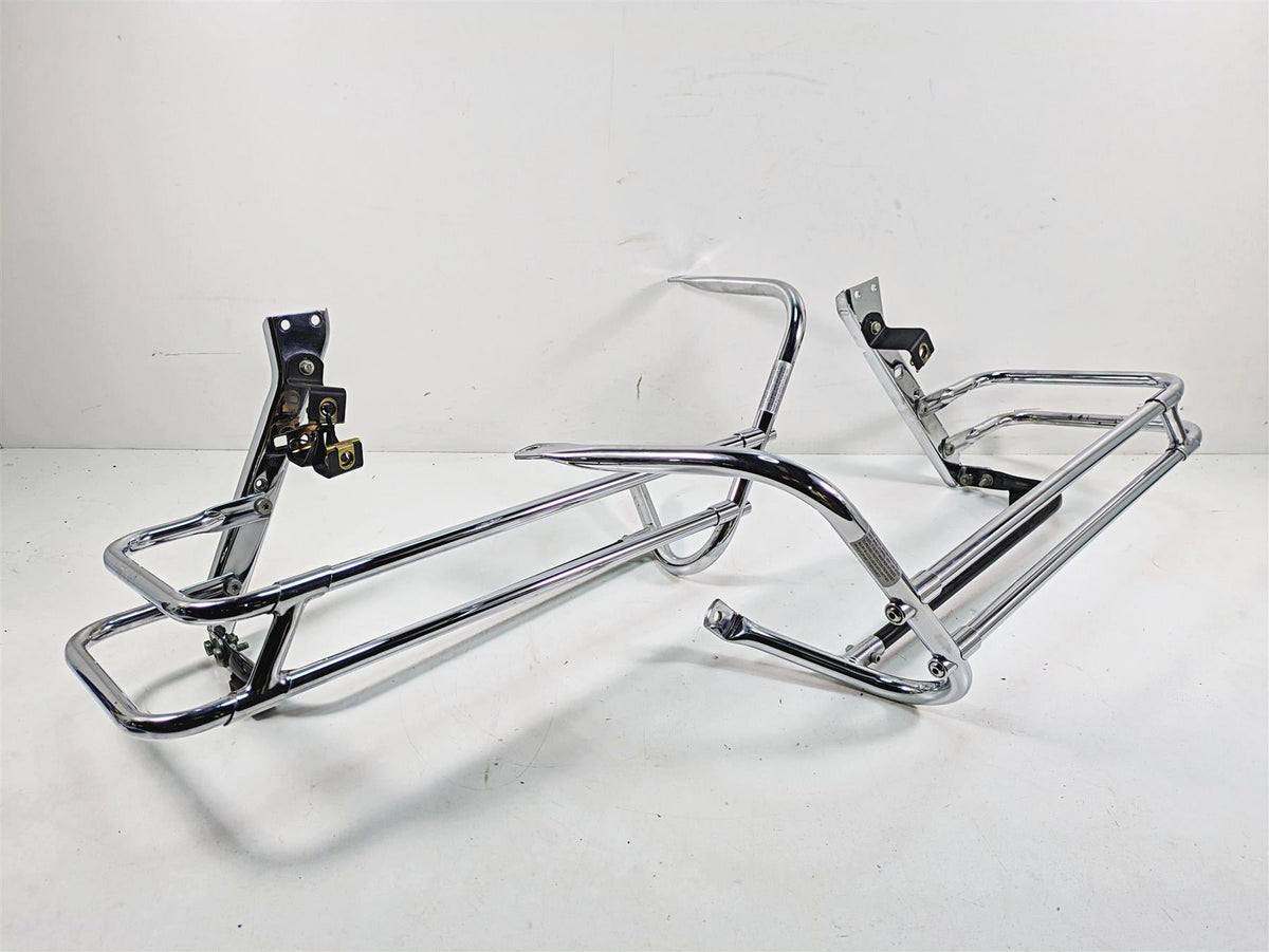 2006 Harley Touring FLHTCUI Electra Glide Saddlebag Guard Rail Set 49172-97 {{ shop.shopifyCountryName }} - Mototech271
