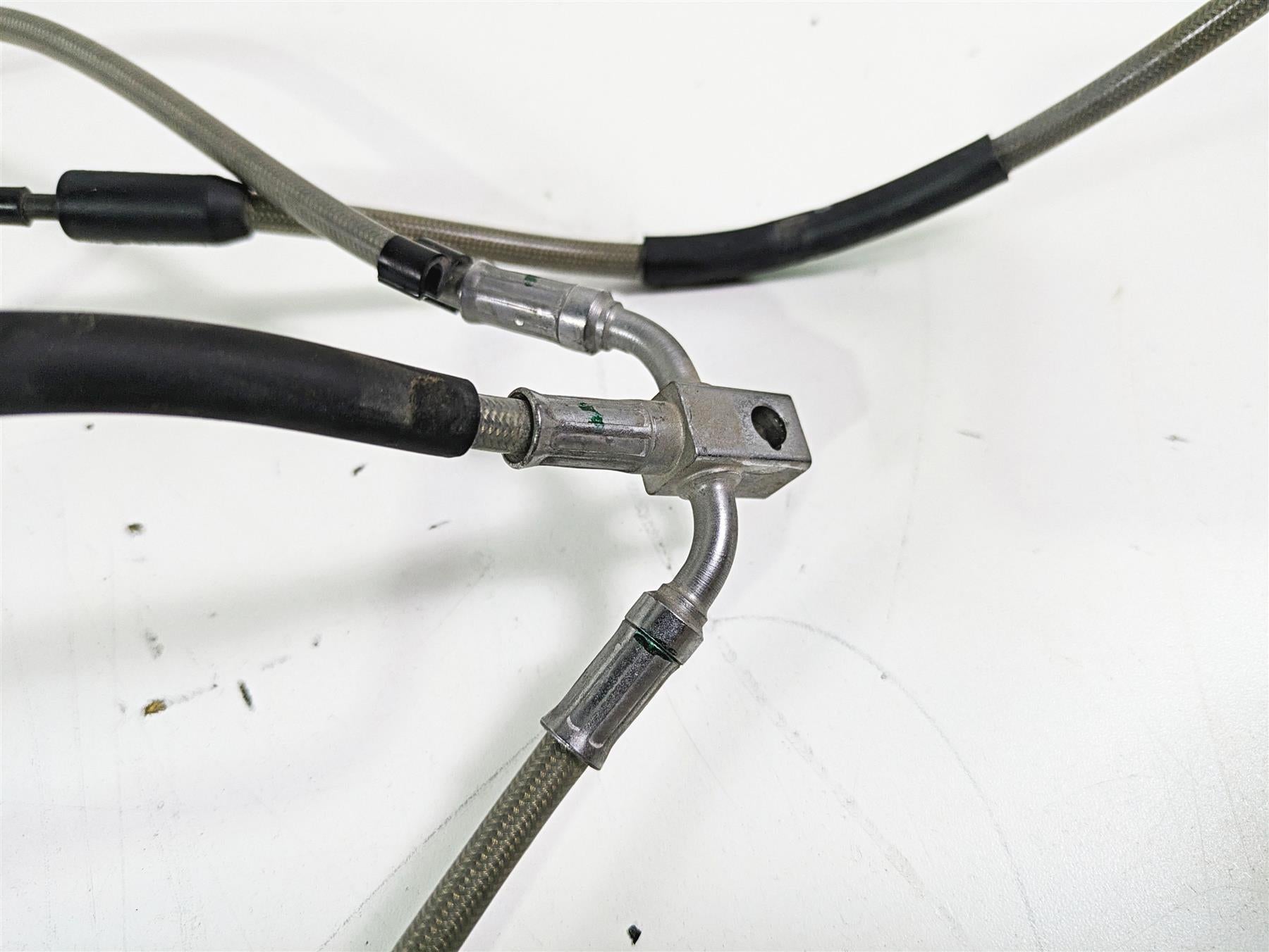 2017 BMW S1000R K47 Front Flexible Abs Brake Line Set 34328548847 34328548848 {{ shop.shopifyCountryName }} - Mototech271