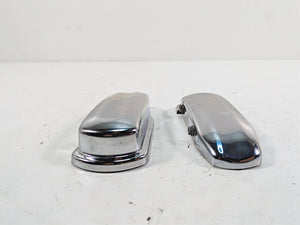 2009 Harley Dyna FXDFSE CVO Fat Bob Low Profile Rear Axel Cover Set 47645-09
