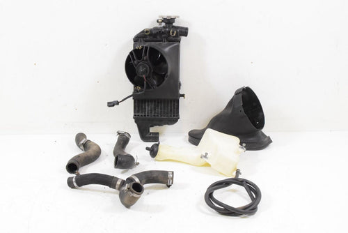 09 BMW K1200LT K1200 LT 89V3 Left Radiator Fan Hoses Reservoir 17111464875 | Mototech271