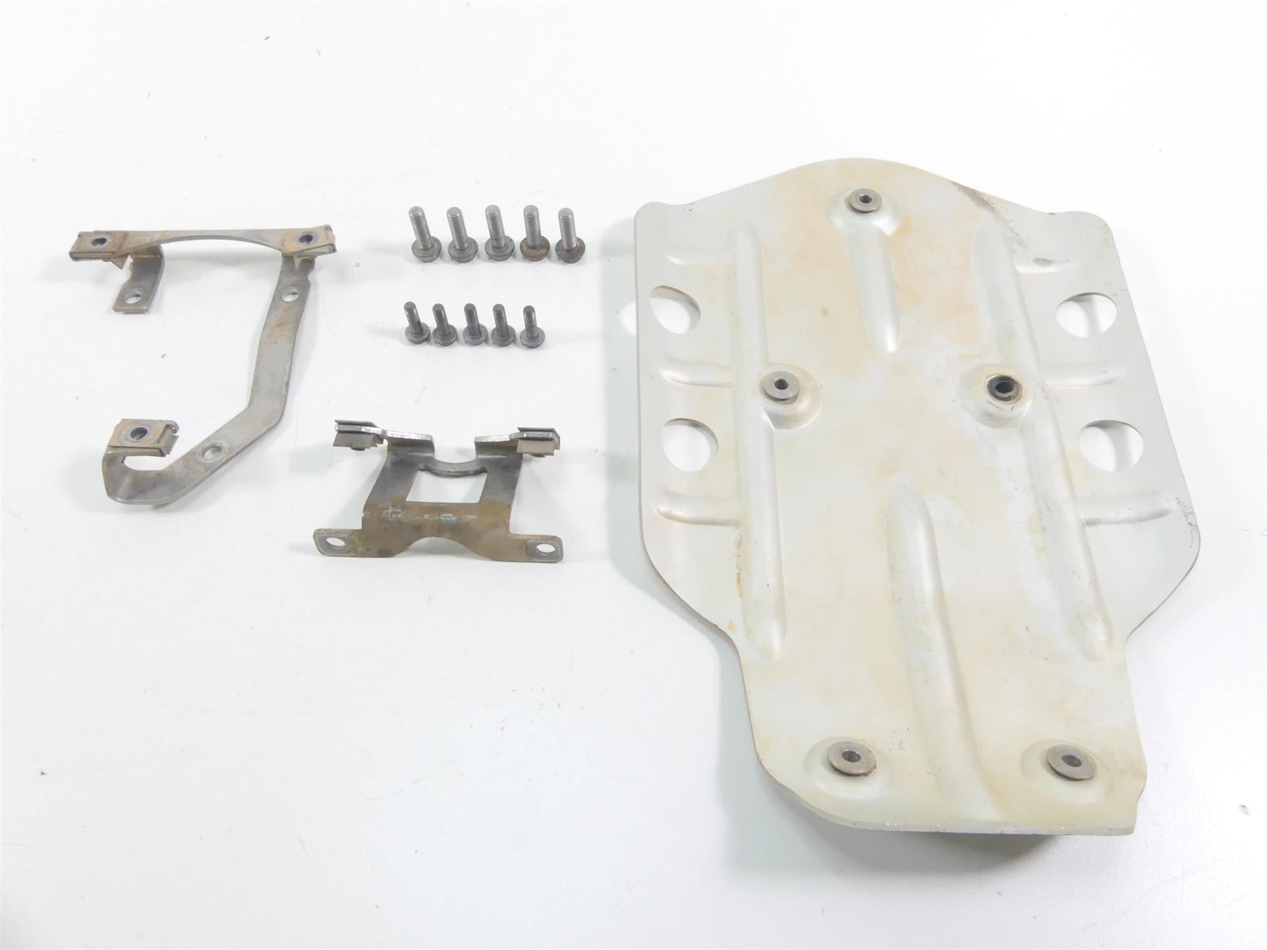 2013 BMW R1200GS GSW K50 Oem Lower Engine Guard Skid Plate + Mounts 11848532939 {{ shop.shopifyCountryName }} - Mototech271