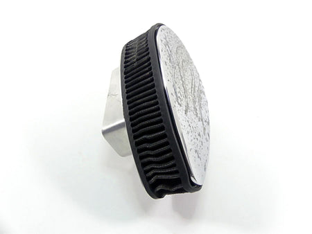 2002 Honda VTX1800 R Tear Drop Flames Aluminum Air Cleaner Breather Filter {{ shop.shopifyCountryName }} - Mototech271