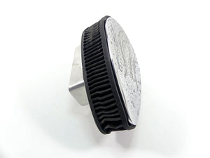 2002 Honda VTX1800 R Tear Drop Flames Aluminum Air Cleaner Breather Filter
