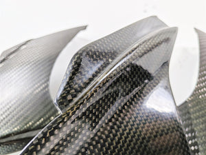 2008 Aprilia RSVR 1000 Factory Upper Fairing Carbon Infill Cover Set 8178754