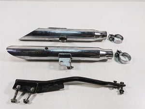 1986 Harley Sportster XLH 883 Oem Slip On Slash Cut Muffler Silencer Set | Mototech271