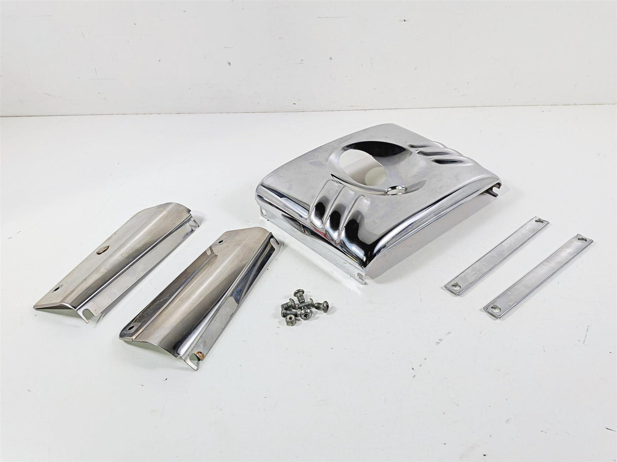2012 Harley Softail FLSTF Fat Boy Headlight Panel Cover Set 67982-07 {{ shop.shopifyCountryName }} - Mototech271