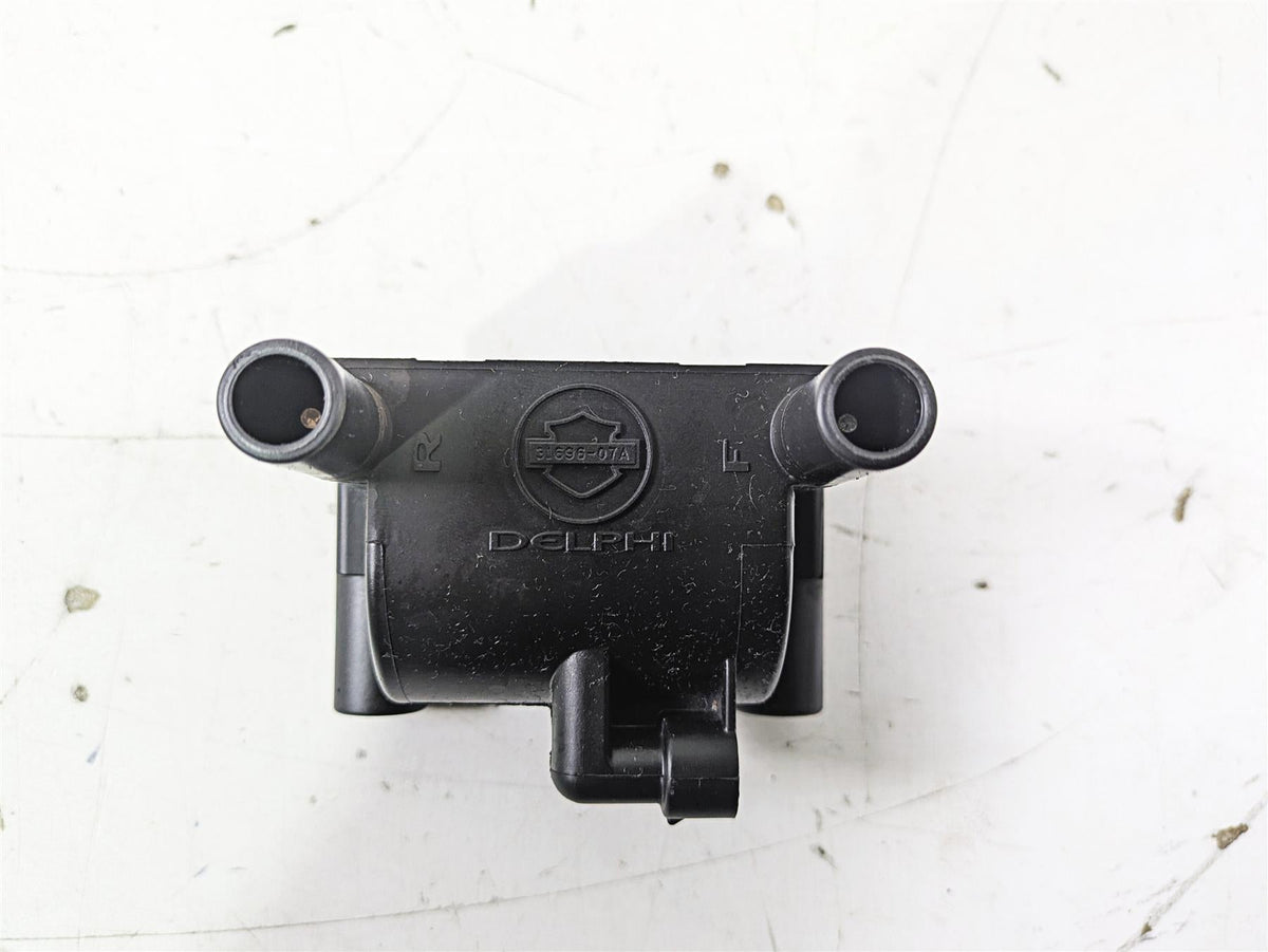 2016 Harley FLSTC Softail Heritage Ignition Coil & Chrome Cover 31696-07A {{ shop.shopifyCountryName }} - Mototech271