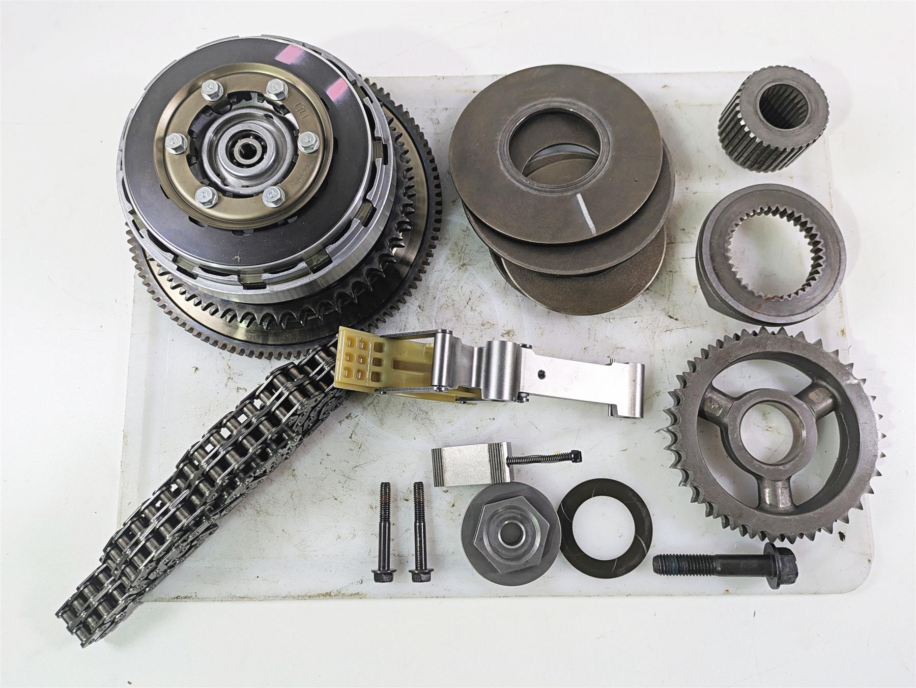 2010 Harley Touring FLHXSE CVO Street Glide Primary Clutch Kit - Read 37817-07 {{ shop.shopifyCountryName }} - Mototech271