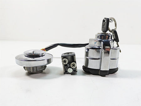 2006 Honda V-Twin VTX1300 R Ignition Switch Key Lock Tank Cap Set 35010-MEA-740 {{ shop.shopifyCountryName }} - Mototech271