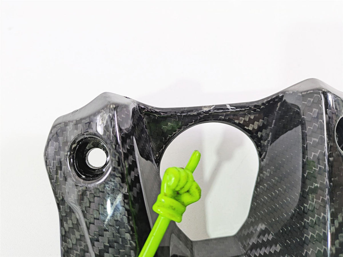 2010 Ducati Streetfighter 1098 S Z4 Fuel Tank Ignition Switch Cover Fiber {{ shop.shopifyCountryName }} - Mototech271