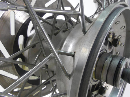 2002 Yamaha XVS1100 V-Star Nice Chrome Spoke Rear Wheel Rim 15x4.5 5EL-25311-00 {{ shop.shopifyCountryName }} - Mototech271