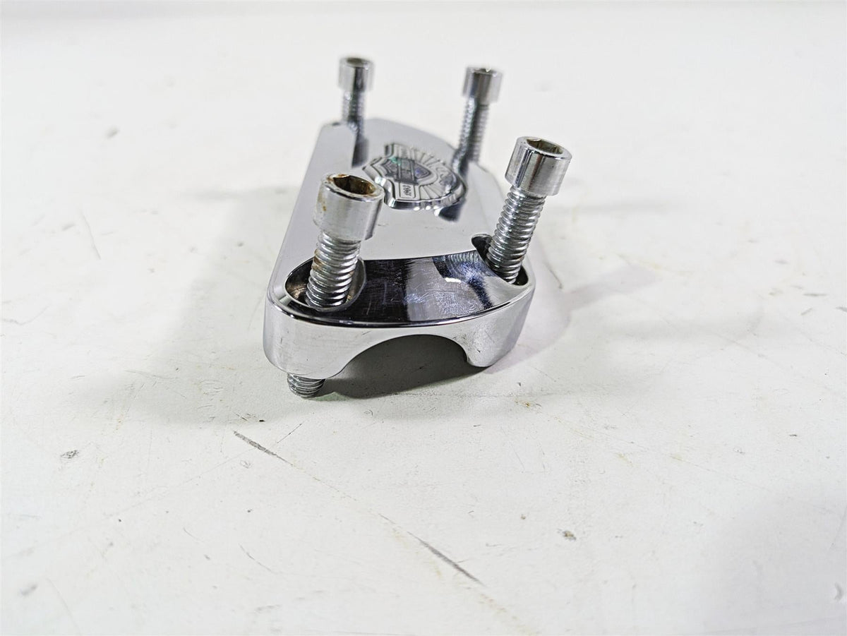 2003 Harley Dyna FXDL Low Rider 100TH Upper Handlebar Riser Clamp 56000-03 {{ shop.shopifyCountryName }} - Mototech271