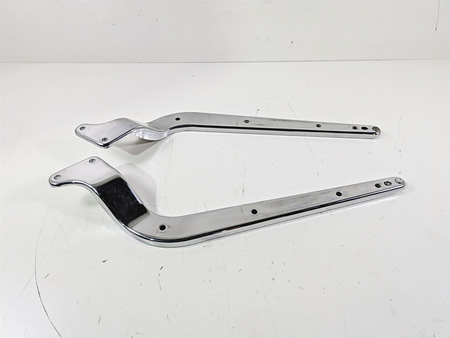 2004 Harley FLSTCI Softail Heritage Rear Fender Chrome Braces 59955-03 59954-03 | Mototech271