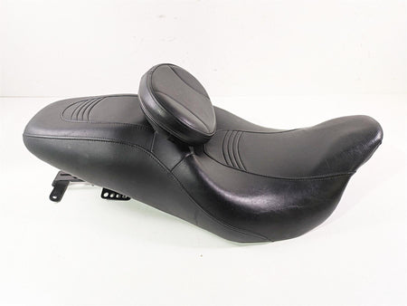 2009 Harley Touring FLHX Street Glide Dual Rider Seat Saddle + Backrest 52320-09 {{ shop.shopifyCountryName }} - Mototech271