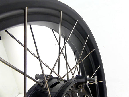 2016 BMW R1200GS Adv K51 Straight Front Wheel Rim Spoke Black 18x3 36318528530 {{ shop.shopifyCountryName }} - Mototech271