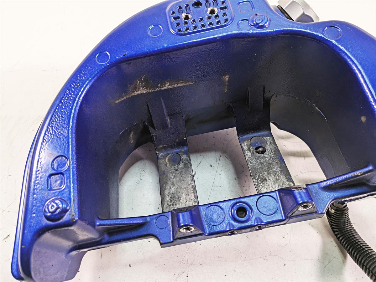 2009 Harley FXCWC Softail Rocker C Oil Tank & Lines Flame Blue Pearl 62557-08 {{ shop.shopifyCountryName }} - Mototech271