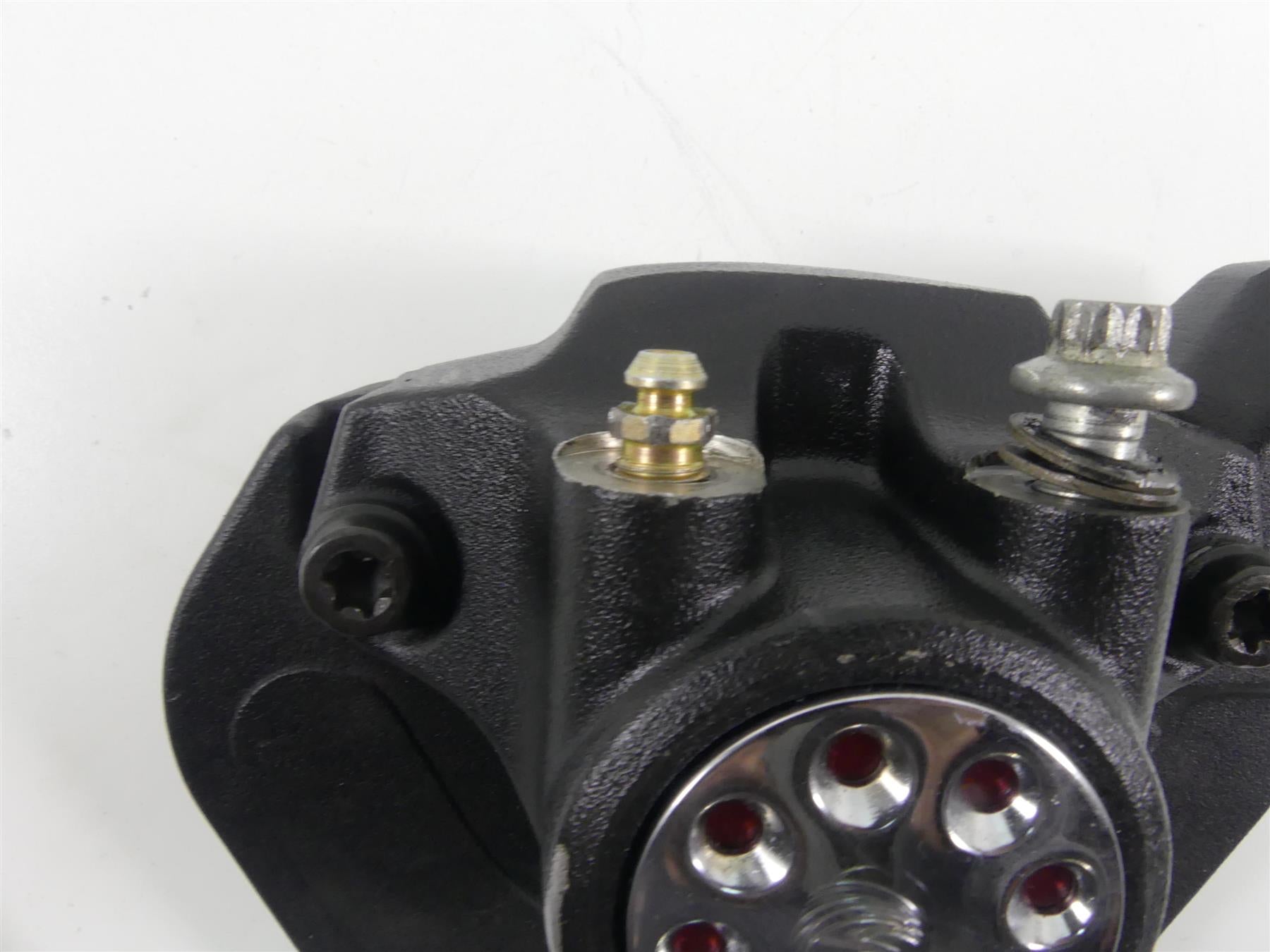1999 Harley FXSTS Softail Springer Rear Brake Caliper + Bracket 44050-87 {{ shop.shopifyCountryName }} - Mototech271