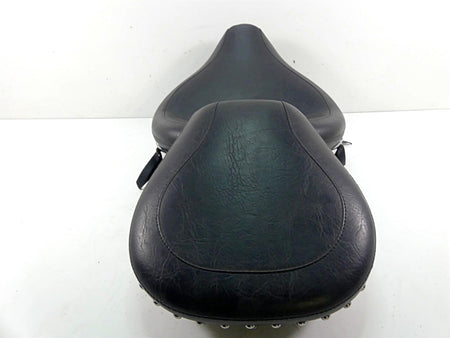 2002 Harley FLSTCI Softail Heritage Mustang 17" Wide Studded Seat Set 75094 {{ shop.shopifyCountryName }} - Mototech271