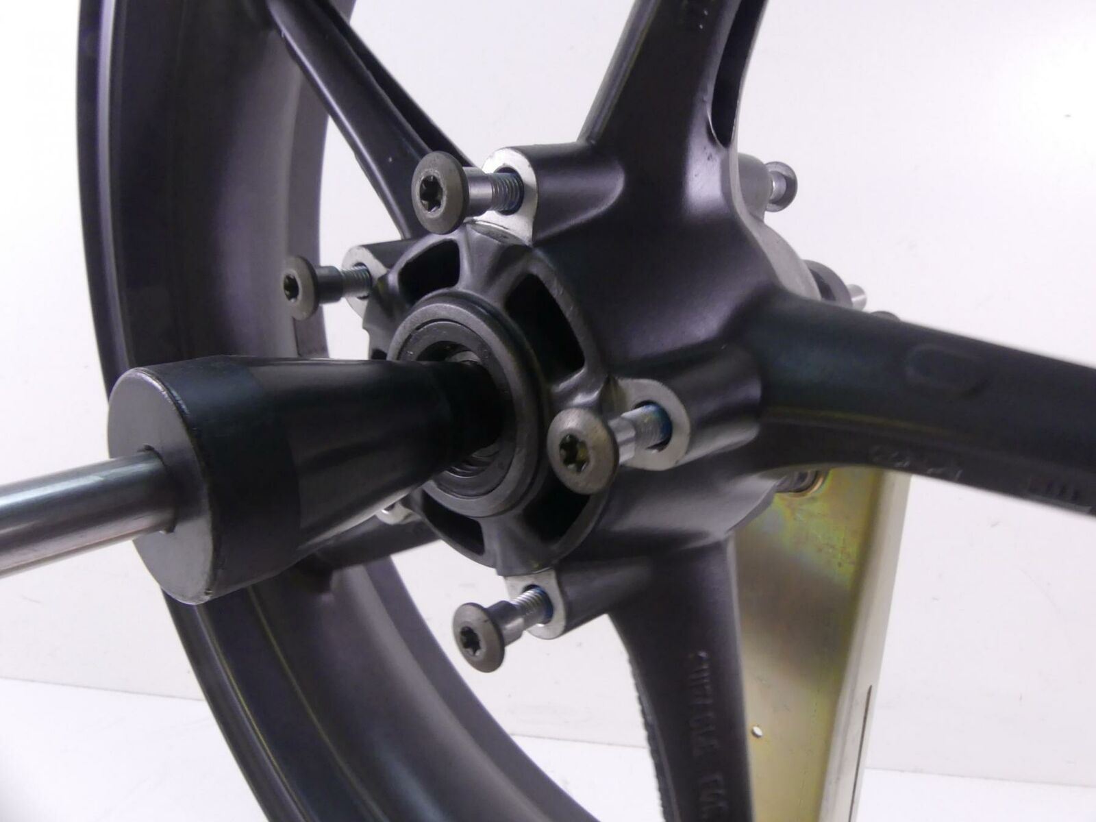 2009 Triumph Street Triple 675R Straight Front 5 Spoke Wheel Rim 17x3.5 T2000618 {{ shop.shopifyCountryName }} - Mototech271