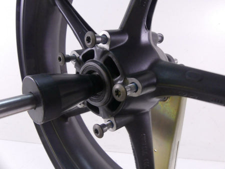 2009 Triumph Street Triple 675R Straight Front 5 Spoke Wheel Rim 17x3.5 T2000618 {{ shop.shopifyCountryName }} - Mototech271
