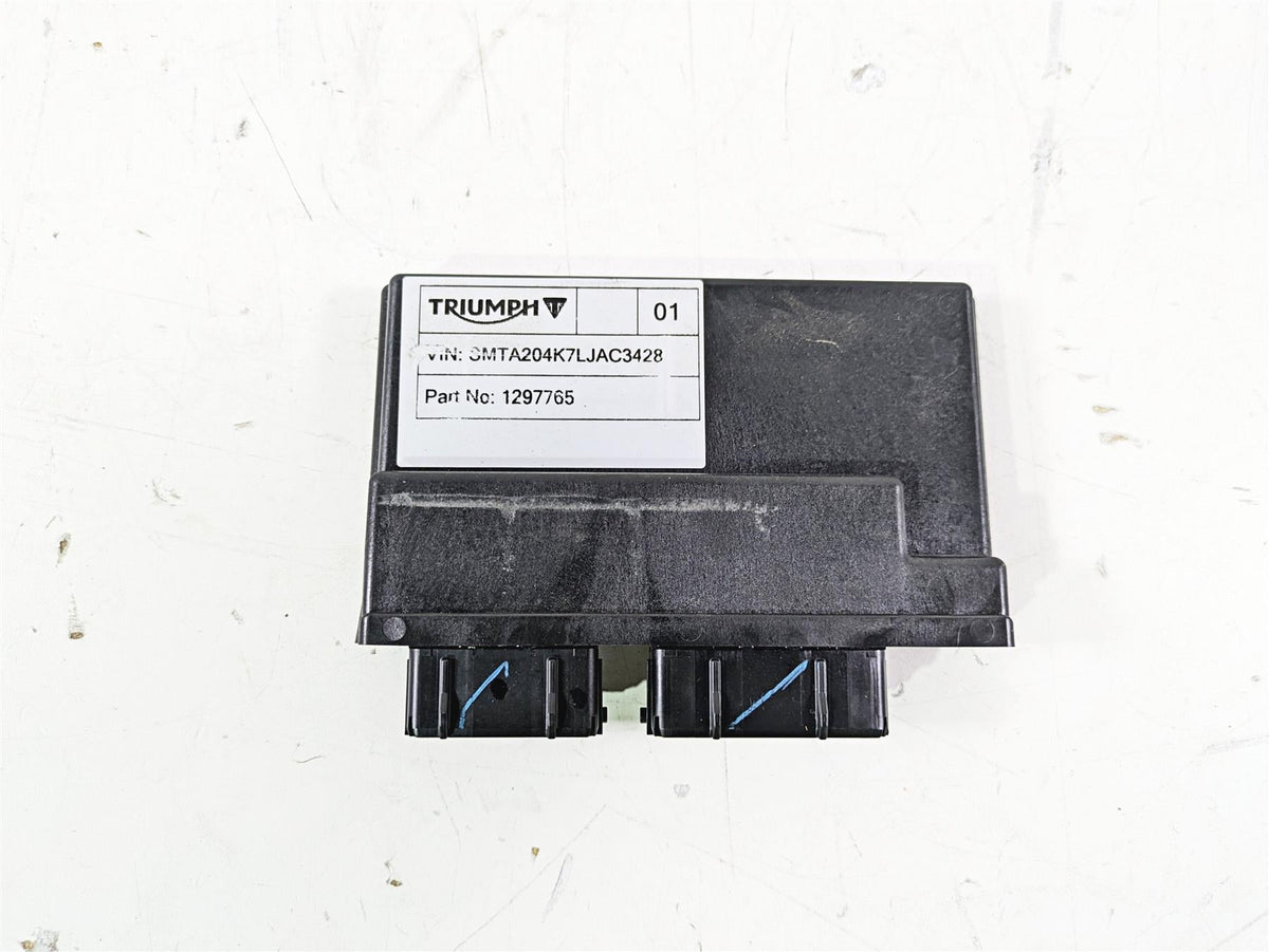 2020 Triumph Daytona 765 Moto2 Cdi Ecu Ecm Engine Control Module T1297765 {{ shop.shopifyCountryName }} - Mototech271