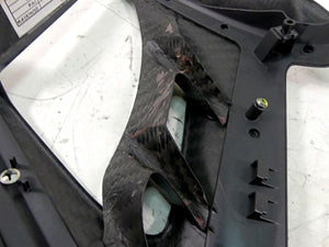 2013 Ducati Diavel Red Carbon Fiber Radiator Shroud Cover Set 48013731A | Mototech271
