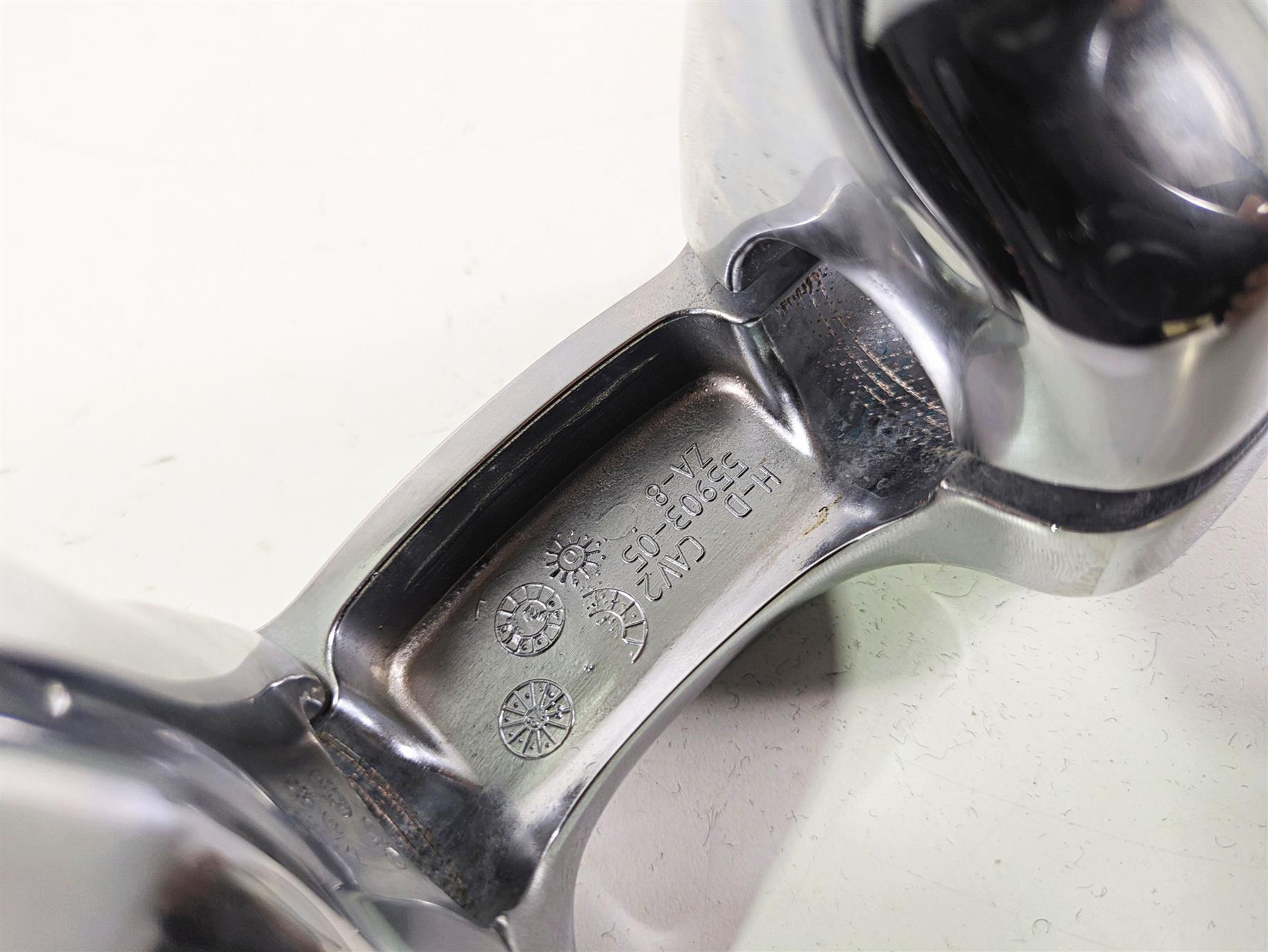 2014 Harley FLS Softail Slim Handlebar Riser Clamp Set 4.5" 55903-05 55902-05 {{ shop.shopifyCountryName }} - Mototech271