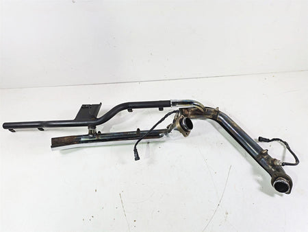 2009 Harley FXCWC Softail Rocker Oem Exhaust Header Pipe Set 65842-07 66780-07 {{ shop.shopifyCountryName }} - Mototech271