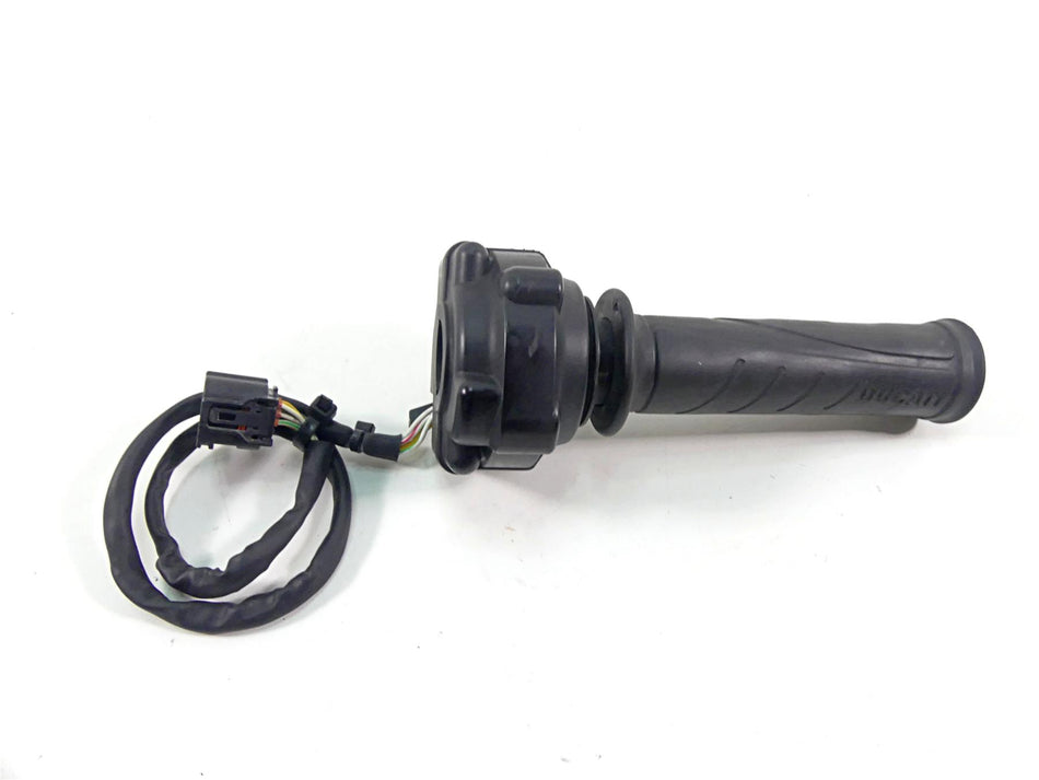2012 Ducati Panigale 1199S Ride by Wire Throttle Grip Handle 66020011B {{ shop.shopifyCountryName }} - Mototech271