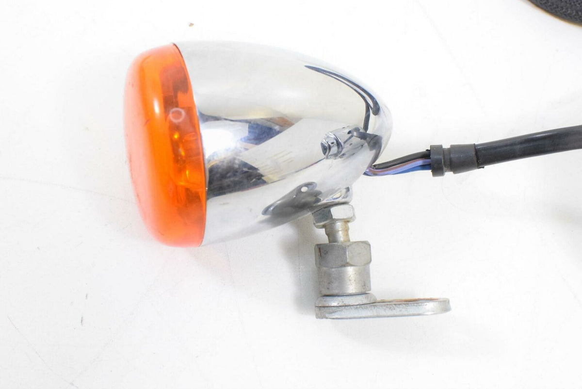 2008 Harley FXDWG Dyna Wide Glide Chrome Left Control Switch & Blinker 71597-96B {{ shop.shopifyCountryName }} - Mototech271