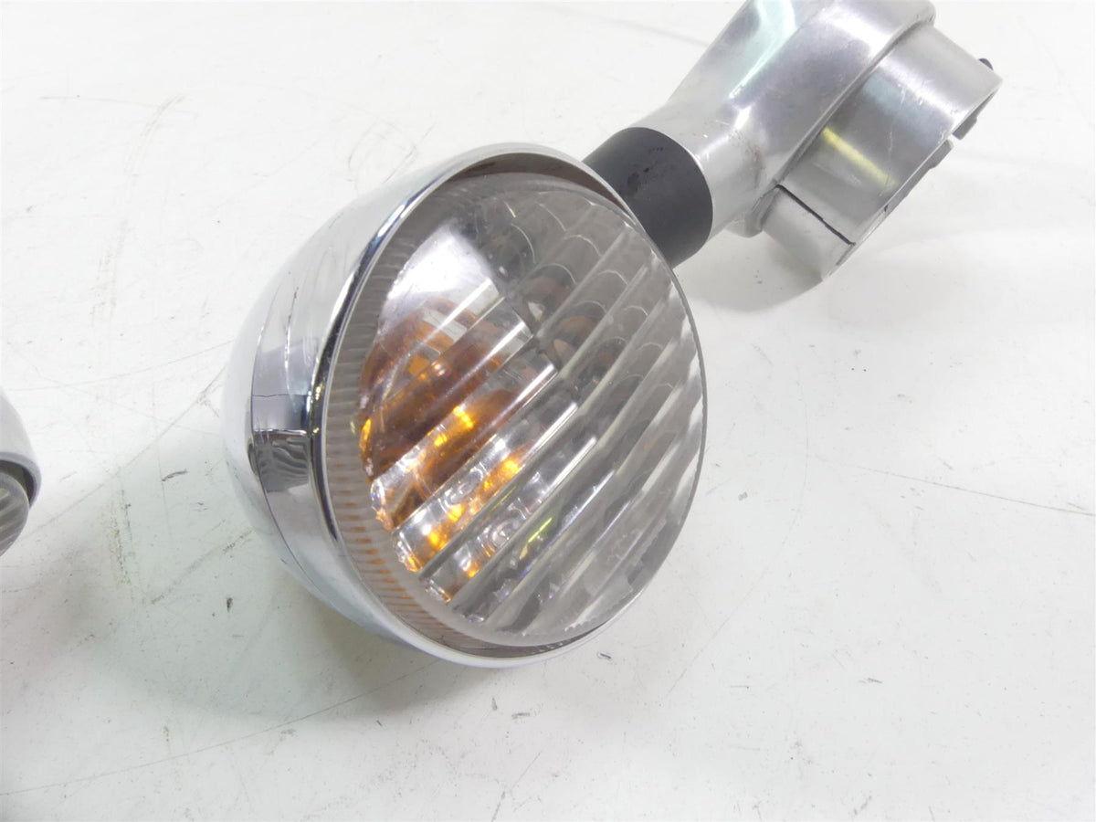 2005 Honda V-Twin VTX1800 S3 Front Blinker Turn Signal & Clamp Set 33450-MCV-N11 {{ shop.shopifyCountryName }} - Mototech271