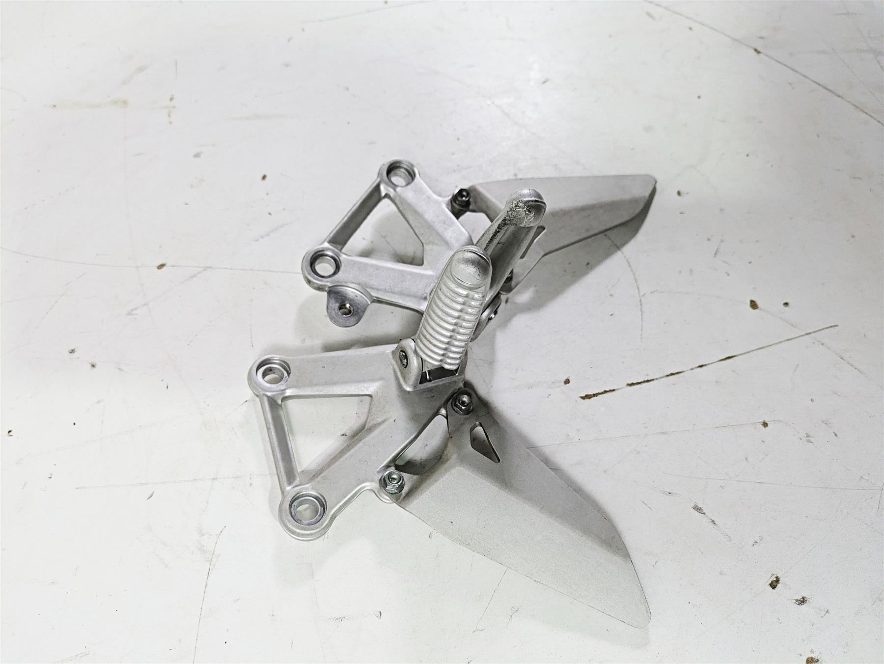 2008 Ducati SBK 1098 S Left Right Rider Footpeg Set 82411231A 82411221A {{ shop.shopifyCountryName }} - Mototech271