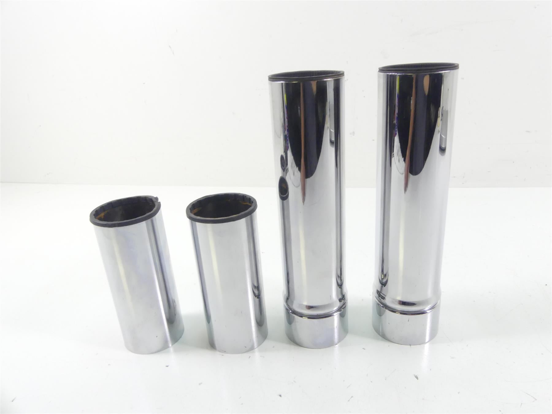 2005 Honda V-Twin VTX1800 S3 Nice Chrome Fork Cover Set 51620-MCV-R20 {{ shop.shopifyCountryName }} - Mototech271