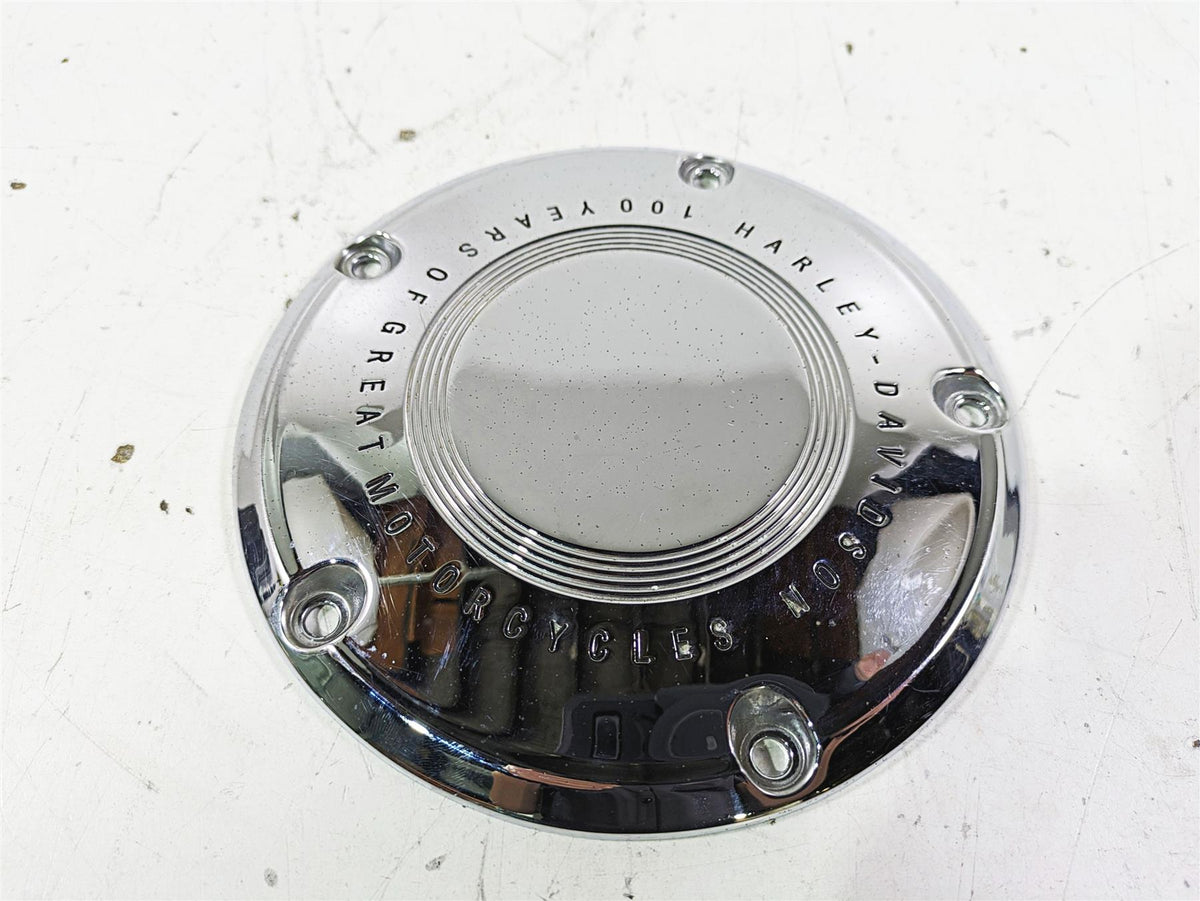2003 Harley Touring FLHTCUI 100TH E-Glide Primary Drive Derby Cover 60720-03 {{ shop.shopifyCountryName }} - Mototech271