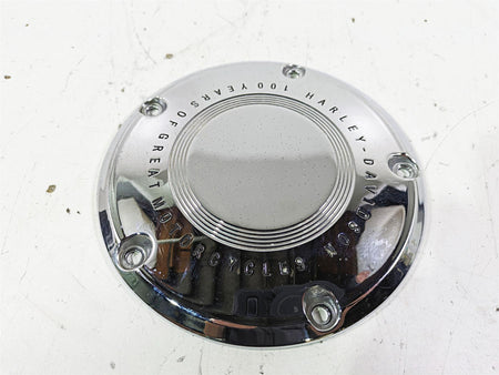 2003 Harley Touring FLHTCUI 100TH E-Glide Primary Drive Derby Cover 60720-03 {{ shop.shopifyCountryName }} - Mototech271