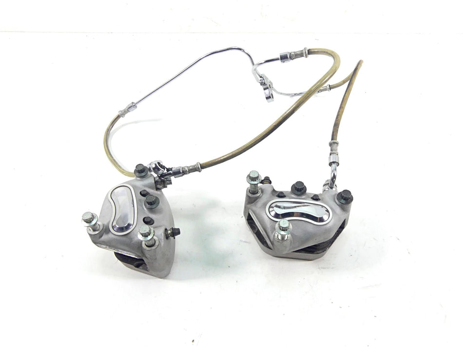 2005 Harley VRSCSE CVO V-Rod Front Brake Caliper Set 44381-99C 44382-99C {{ shop.shopifyCountryName }} - Mototech271
