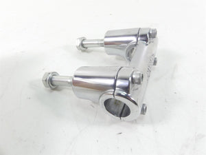 2017 Harley FLS Softail Slim Handlebar Handle Bar Riser Clamp Set 56998-09 | Mototech271