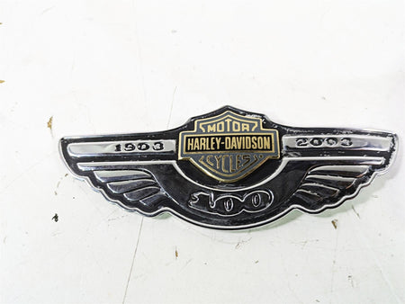 2003 Harley Softail FXSTDI Deuce 100th Fuel Tank Emblem Set 62236-03 62237-03 {{ shop.shopifyCountryName }} - Mototech271