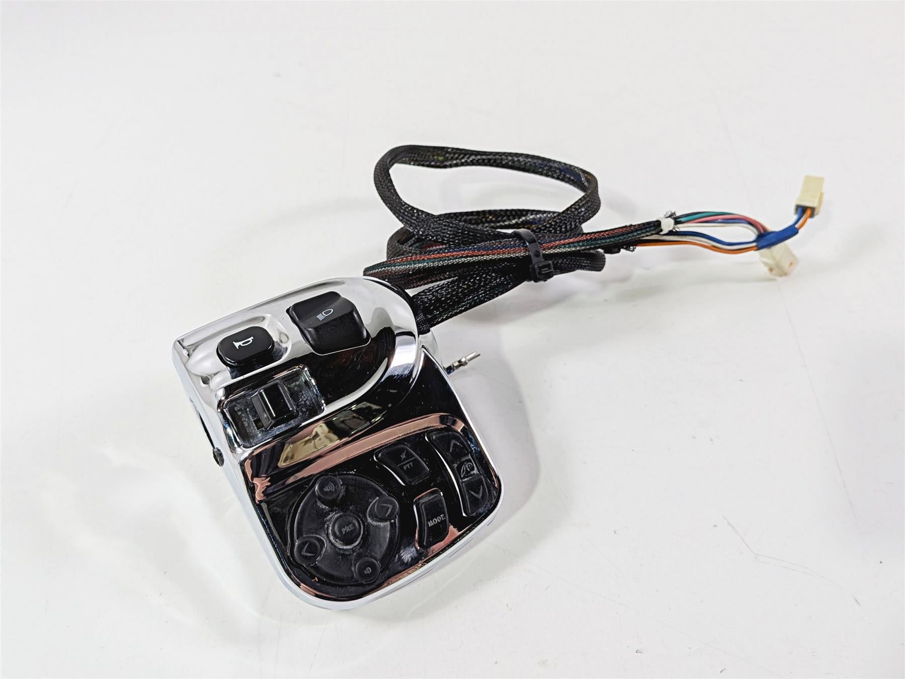 2015 Indian Chieftain Left Hand Chrome Turn Signal Control Switch 4015197-Mototech271