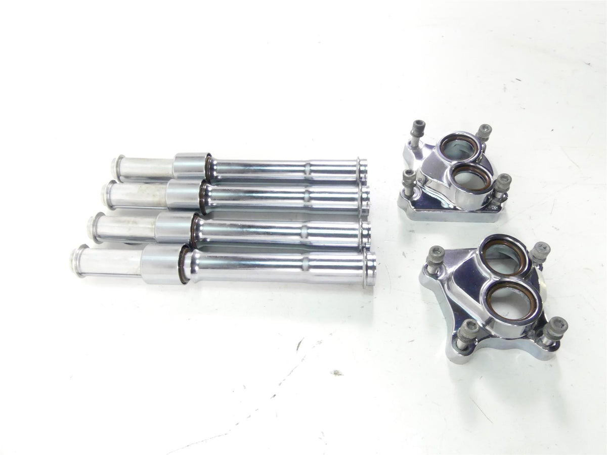 2017 Harley Softail FXSB Breakout Push Rod Lifter Chrome Cover Set 17965-99 {{ shop.shopifyCountryName }} - Mototech271