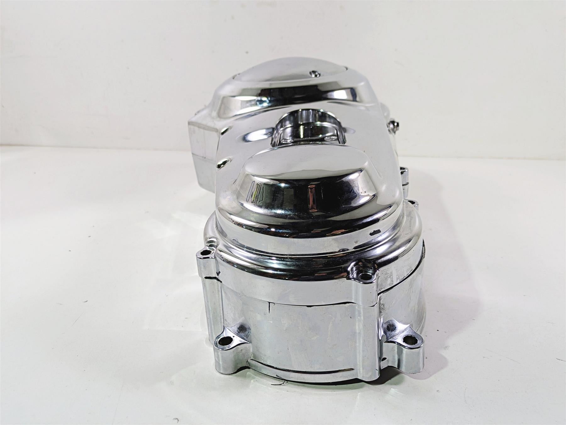 2008 Ultima Motorcycles Fat Bastard Inner Outer Chrome Primary Drive Cover Set {{ shop.shopifyCountryName }} - Mototech271