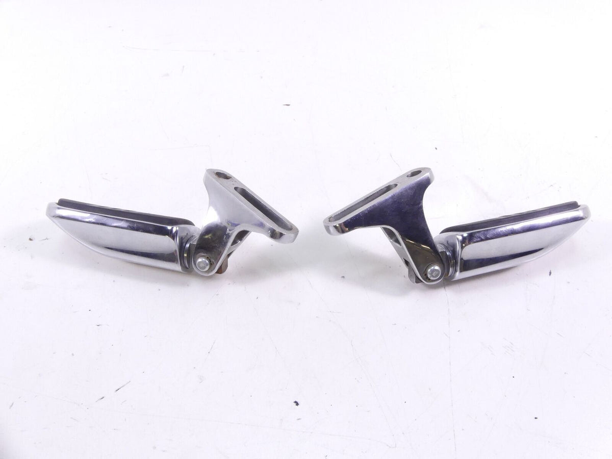 2010 Harley Touring FLHX Street Glide Rear Passenger Chrome Footpeg Set 49036-04 {{ shop.shopifyCountryName }} - Mototech271