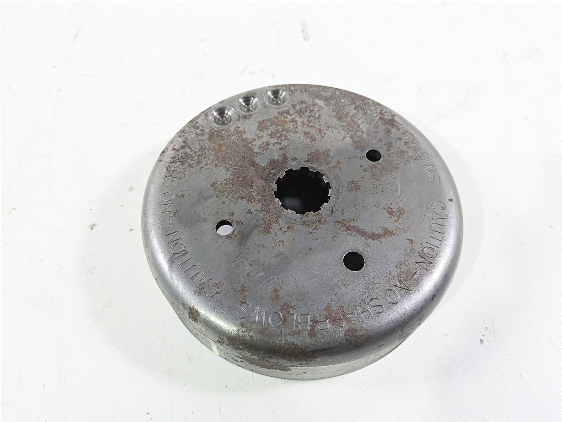 2004 Harley FLSTCI Softail Heritage Ignition Rotor Flywheel Fly Wheel 29981-95 {{ shop.shopifyCountryName }} - Mototech271