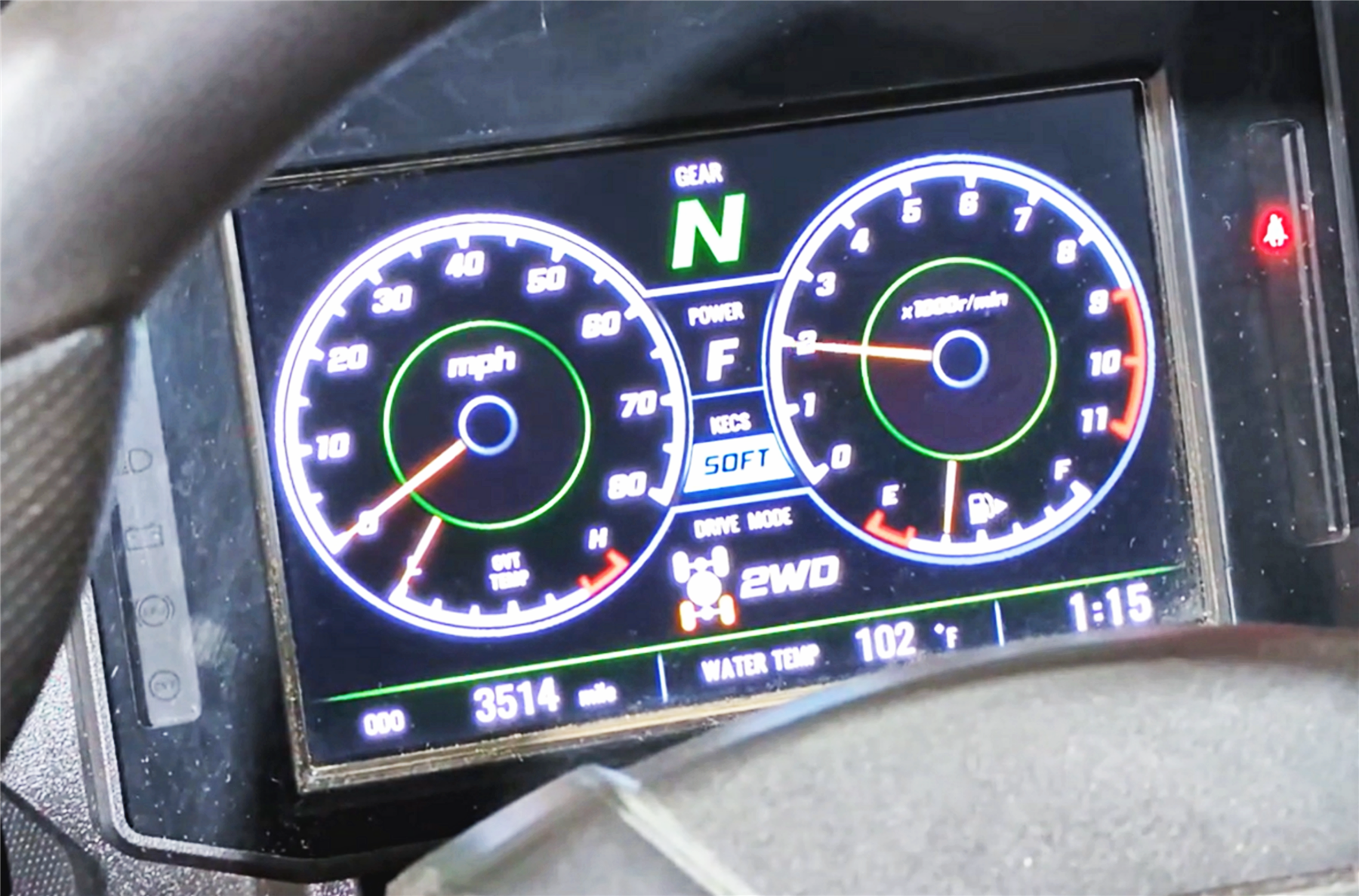 2021 Kawasaki Teryx KRX KRF 1000 ES Speedometer Gauges Instrument 3K 25031-0971 {{ shop.shopifyCountryName }} - Mototech271
